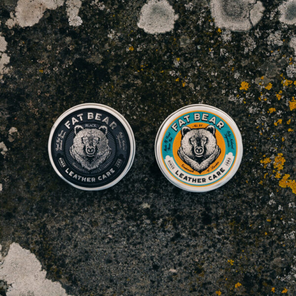 FAT BEAR NO. 21 & Black Lederpflege – Hochwertiges Bärenlederfett für Glattleder